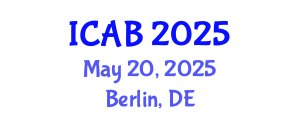 International Conference on Agriculture and Biotechnology (ICAB) May 20, 2025 - Berlin, Germany