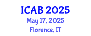 International Conference on Agriculture and Biotechnology (ICAB) May 17, 2025 - Florence, Italy