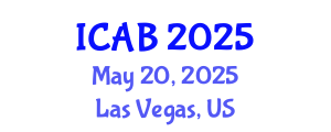 International Conference on Agriculture and Biotechnology (ICAB) May 20, 2025 - Las Vegas, United States