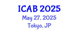 International Conference on Agriculture and Biotechnology (ICAB) May 27, 2025 - Tokyo, Japan