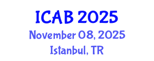 International Conference on Agriculture and Biotechnology (ICAB) November 08, 2025 - Istanbul, Turkey