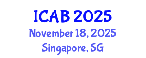 International Conference on Agriculture and Biotechnology (ICAB) November 18, 2025 - Singapore, Singapore