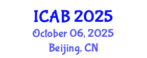 International Conference on Agriculture and Biotechnology (ICAB) October 06, 2025 - Beijing, China