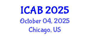 International Conference on Agriculture and Biotechnology (ICAB) October 04, 2025 - Chicago, United States
