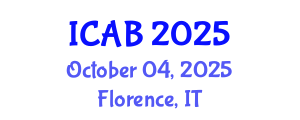 International Conference on Agriculture and Biotechnology (ICAB) October 04, 2025 - Florence, Italy