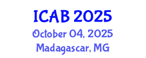 International Conference on Agriculture and Biotechnology (ICAB) October 04, 2025 - Madagascar, Madagascar