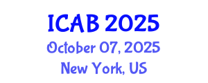 International Conference on Agriculture and Biotechnology (ICAB) October 07, 2025 - New York, United States