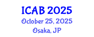 International Conference on Agriculture and Biotechnology (ICAB) October 25, 2025 - Osaka, Japan