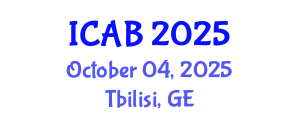 International Conference on Agriculture and Biotechnology (ICAB) October 04, 2025 - Tbilisi, Georgia