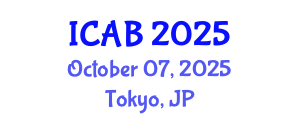 International Conference on Agriculture and Biotechnology (ICAB) October 07, 2025 - Tokyo, Japan