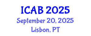 International Conference on Agriculture and Biotechnology (ICAB) September 20, 2025 - Lisbon, Portugal