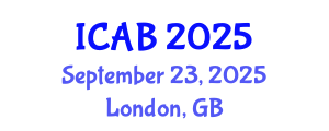International Conference on Agriculture and Biotechnology (ICAB) September 23, 2025 - London, United Kingdom