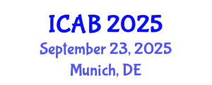 International Conference on Agriculture and Biotechnology (ICAB) September 23, 2025 - Munich, Germany