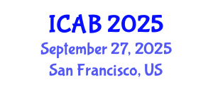 International Conference on Agriculture and Biotechnology (ICAB) September 27, 2025 - San Francisco, United States