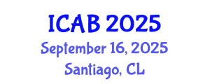 International Conference on Agriculture and Biotechnology (ICAB) September 16, 2025 - Santiago, Chile