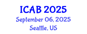 International Conference on Agriculture and Biotechnology (ICAB) September 06, 2025 - Seattle, United States