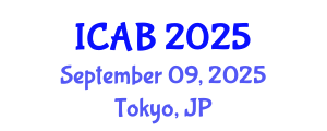 International Conference on Agriculture and Biotechnology (ICAB) September 09, 2025 - Tokyo, Japan