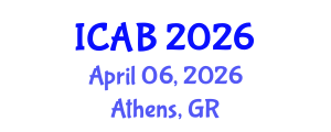 International Conference on Agriculture and Biotechnology (ICAB) April 06, 2026 - Athens, Greece International Conference on Agriculture and Biotechnology (ICAB) April 06, 2026 - Athens, Greece