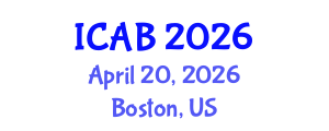 International Conference on Agriculture and Biotechnology (ICAB) April 20, 2026 - Boston, United States International Conference on Agriculture and Biotechnology (ICAB) April 20, 2026 - Boston, United States