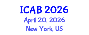 International Conference on Agriculture and Biotechnology (ICAB) April 20, 2026 - New York, United States International Conference on Agriculture and Biotechnology (ICAB) April 20, 2026 - New York, United States