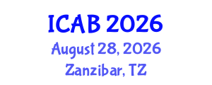 International Conference on Agriculture and Biotechnology (ICAB) August 28, 2026 - Zanzibar, Tanzania International Conference on Agriculture and Biotechnology (ICAB) August 28, 2026 - Zanzibar, Tanzania