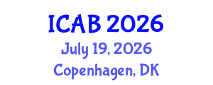 International Conference on Agriculture and Biotechnology (ICAB) July 19, 2026 - Copenhagen, Denmark