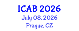 International Conference on Agriculture and Biotechnology (ICAB) July 08, 2026 - Prague, Czechia International Conference on Agriculture and Biotechnology (ICAB) July 08, 2026 - Prague, Czechia