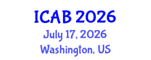 International Conference on Agriculture and Biotechnology (ICAB) July 17, 2026 - Washington, United States International Conference on Agriculture and Biotechnology (ICAB) July 17, 2026 - Washington, United States