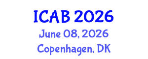 International Conference on Agriculture and Biotechnology (ICAB) June 08, 2026 - Copenhagen, Denmark International Conference on Agriculture and Biotechnology (ICAB) June 08, 2026 - Copenhagen, Denmark
