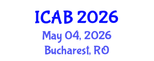 International Conference on Agriculture and Biotechnology (ICAB) May 04, 2026 - Bucharest, Romania International Conference on Agriculture and Biotechnology (ICAB) May 04, 2026 - Bucharest, Romania