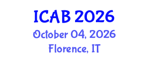 International Conference on Agriculture and Biotechnology (ICAB) October 04, 2026 - Florence, Italy International Conference on Agriculture and Biotechnology (ICAB) October 04, 2026 - Florence, Italy