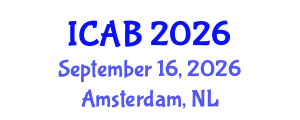 International Conference on Agriculture and Biotechnology (ICAB) September 16, 2026 - Amsterdam, Netherlands International Conference on Agriculture and Biotechnology (ICAB) September 16, 2026 - Amsterdam, Netherlands