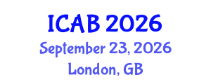 International Conference on Agriculture and Biotechnology (ICAB) September 23, 2026 - London, United Kingdom