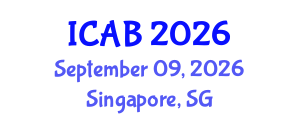 International Conference on Agriculture and Biotechnology (ICAB) September 09, 2026 - Singapore, Singapore International Conference on Agriculture and Biotechnology (ICAB) September 09, 2026 - Singapore, Singapore