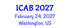 International Conference on Agriculture and Biotechnology (ICAB) February 24, 2027 - Washington, United States International Conference on Agriculture and Biotechnology (ICAB) February 24, 2027 - Washington, United States