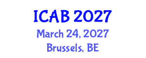 International Conference on Agriculture and Biotechnology (ICAB) March 24, 2027 - Brussels, Belgium International Conference on Agriculture and Biotechnology (ICAB) March 24, 2027 - Brussels, Belgium