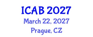 International Conference on Agriculture and Biotechnology (ICAB) March 22, 2027 - Prague, Czechia International Conference on Agriculture and Biotechnology (ICAB) March 22, 2027 - Prague, Czechia