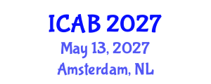 International Conference on Agriculture and Biotechnology (ICAB) May 13, 2027 - Amsterdam, Netherlands International Conference on Agriculture and Biotechnology (ICAB) May 13, 2027 - Amsterdam, Netherlands