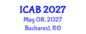 International Conference on Agriculture and Biotechnology (ICAB) May 08, 2027 - Bucharest, Romania International Conference on Agriculture and Biotechnology (ICAB) May 08, 2027 - Bucharest, Romania