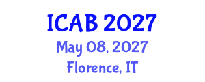 International Conference on Agriculture and Biotechnology (ICAB) May 08, 2027 - Florence, Italy International Conference on Agriculture and Biotechnology (ICAB) May 08, 2027 - Florence, Italy