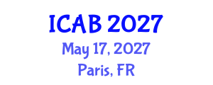 International Conference on Agriculture and Biotechnology (ICAB) May 17, 2027 - Paris, France International Conference on Agriculture and Biotechnology (ICAB) May 17, 2027 - Paris, France