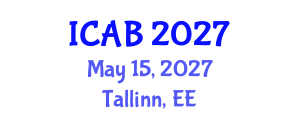 International Conference on Agriculture and Biotechnology (ICAB) May 15, 2027 - Tallinn, Estonia International Conference on Agriculture and Biotechnology (ICAB) May 15, 2027 - Tallinn, Estonia
