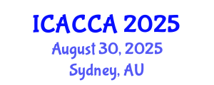 International Conference on Agriculture and Climate Change Adaptation (ICACCA) August 30, 2025 - Sydney, Australia