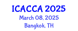 International Conference on Agriculture and Climate Change Adaptation (ICACCA) March 08, 2025 - Bangkok, Thailand