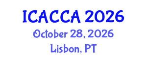 International Conference on Agriculture and Climate Change Adaptation (ICACCA) October 28, 2026 - Lisbon, Portugal