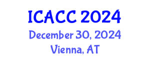 International Conference on Agriculture and Climate Change (ICACC) December 30, 2024 - Vienna, Austria