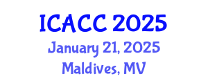 International Conference on Agriculture and Climate Change (ICACC) January 21, 2025 - Maldives, Maldives