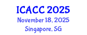 International Conference on Agriculture and Climate Change (ICACC) November 18, 2025 - Singapore, Singapore