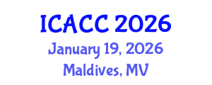 International Conference on Agriculture and Climate Change (ICACC) January 19, 2026 - Maldives, Maldives International Conference on Agriculture and Climate Change (ICACC) January 19, 2026 - Maldives, Maldives