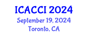 International Conference on Agriculture and Climate Change Impacts (ICACCI) September 19, 2024 - Toronto, Canada